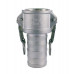 Кулачковое соединение тип C, розетка с хвостовиком 1/2 (нерж.)